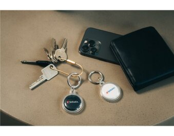 Bluetooth Tracker Verbatim My Finder MYFC-02BW für Apple Wo ist? 2er-Pack