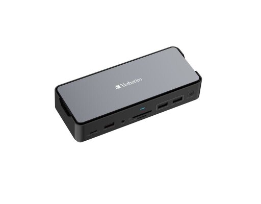 Docking-Station USB-C Pro CDS-15S Verbatim 15-Port DP RJ45 Audio SD