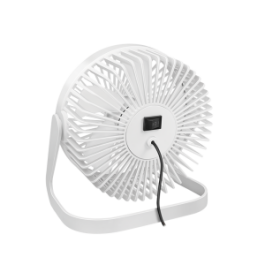 USB-Schreibtischventilator 15,24 cm 40 dB weiß