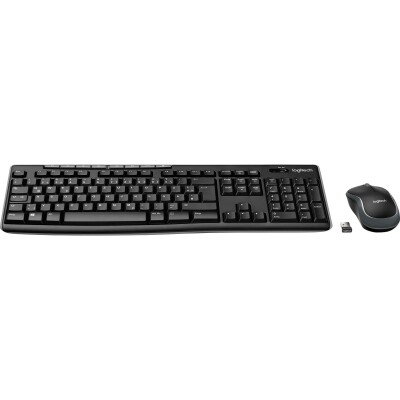 Tastatur/Maus-Set Logitech MK270 1000dpi schwarz kabellos