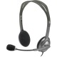 Headset Logitech H110 Audio Stereo schwarz kabelgebunden