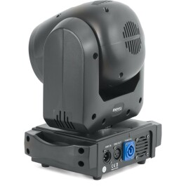 LED-Moving Head IBIZA E-SPOT100 100W mit RGB-LED-Ring