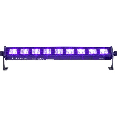 LED-Schwarzlicht-Leiste IBIZA LED-UVBAR18 18x3W LEDs