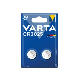 Batterie Lithium Knopfzelle VARTA CR2025 3V Electronics Retail Blister