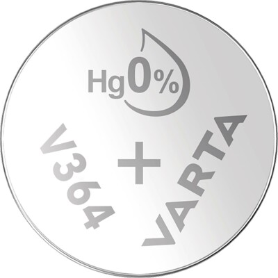 Knopfzelle Silberoxid - Uhrenbatterie VARTA 364 SR60 1.55V