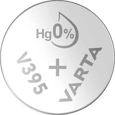 Knopfzelle Silberoxid - Uhrenbatterie VARTA  395 SR57 1.55V