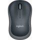 Maus Logitech M185 1000dpi grau-schwarz kabellos