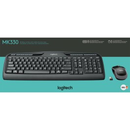 Tastatur/Maus-Set Logitech MK330 1000dpi schwarz kabellos