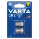 Batterie Lithium VARTA CR2 3V Photo Retail Blister (2-Pack)