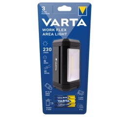 LED Taschenlampe Work Flex Line VARTA 230lm inkl. 3x Batterie Alkaline AA