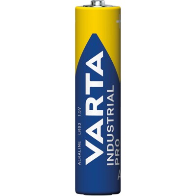 Batterie Alkaline VARTA Micro AAA LR03 1.5V Industrial Pro Tray (40-Pack)