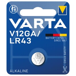 Batterie Alkaline Knopfzelle VARTA V12GA 1.5V Electronics Retail Blister