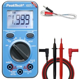 PeakTech P 1071 600V AC/DC Digitalmultimeter mit NCV und...