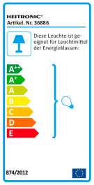 Wandleuchte außen 150x340mm Edelstahl IP44