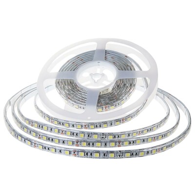 LED-Stripe 60LED/m 1000lm/m 10,8W/m 12V warmweiß 3000k 5m IP65