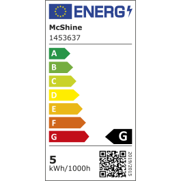 LED-Modul McShine MCOB 5W 400 Lumen 230V 50x25mm warmweiß 3000K dimmbar