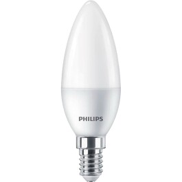 LED-Kerzenlampe Philips CorePro E14 5W 2700K 470lm 230V