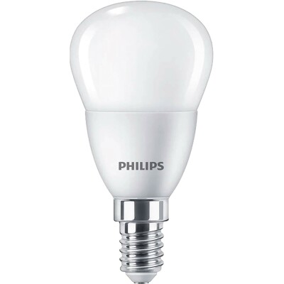 LED-Tropfenlampe Philips CorePro E14 5W 2700K 470lm 230V