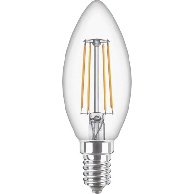 LED-Kerzenlampe Philips CorePro E14 4,3W 470lm 2700K 230V klar