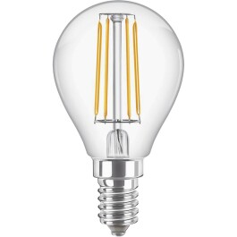 LED-Tropfenlampe Philips Classic E14 4,3W 2700K 470lm...