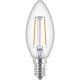 LED Filament-Kerzenlampe Philips CorePro E14 2W 2700K 250lm 230V klar