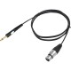 Hochwertiges Verbindungskabel BST XLRF-JACKM-3 3m,1x Klinke 1x XLR Stecker