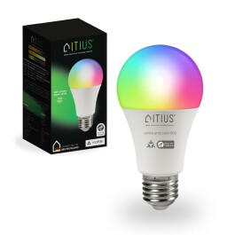 LED-Glühbirne ITIUS E27 900lm RGB + CCT matter...